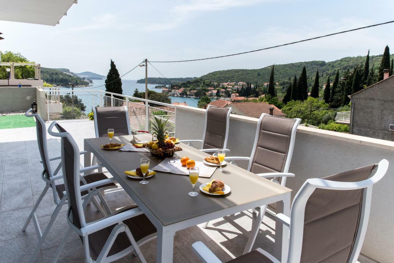 De Luxe Apartment Mediteran 1**** Zaton  Esterno foto